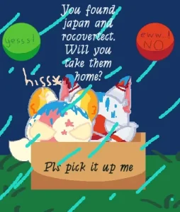 Adopt Japan and Rocovertect Sprunki game screenshot 1