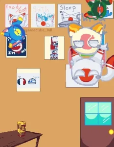 Adopt Japan and Rocovertect Sprunki game screenshot 3