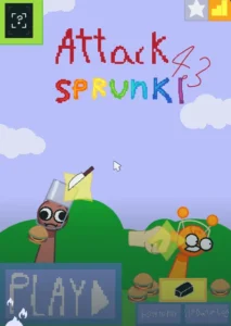 Attack Sprunki 4.3 game screenshot 1