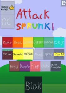 Attack Sprunki 4.3 game screenshot 3