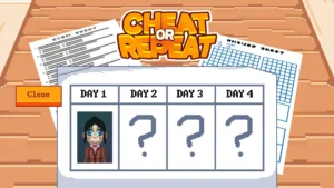 Cheat Or Repeat game screenshot 1
