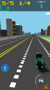 City Racer X: Neon Rush game screenshot 1