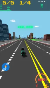 City Racer X: Neon Rush game screenshot 2