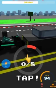 City Racer X: Neon Rush game screenshot 3