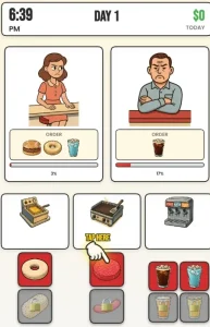 Diner Dasher game screenshot 1