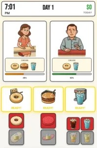 Diner Dasher game screenshot 2