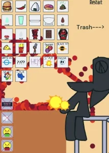 Don't Feed Gray Sprunki game screenshot 2
