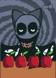 FEAR's Evil Gray Sprunki Mukbang game screenshot 3