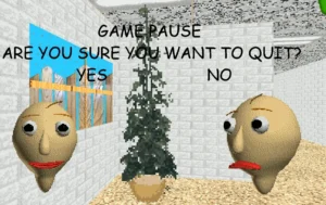Five Nights At Baldi's game screenshot 1
