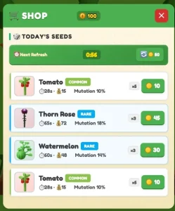 Grow a Garden game screenshot 1