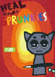 Heal Injured Sprunkies (I'M NOT A CHEATER) game cover