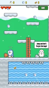 Pengu Adventure game screenshot 1