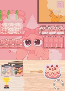Pinki and Oren Yummy Mukbang game cover