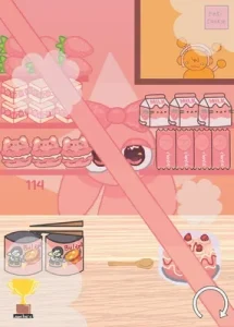 Pinki and Oren Yummy Mukbang game screenshot 2