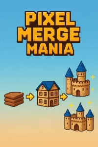 Pixel Merge Mania game cover