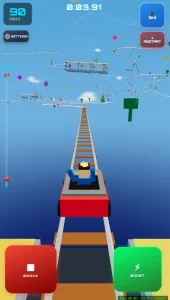 Rail in Air game screenshot 2