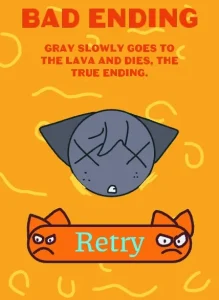 Save Gray from Wenda's Lava Chamber game screenshot 3