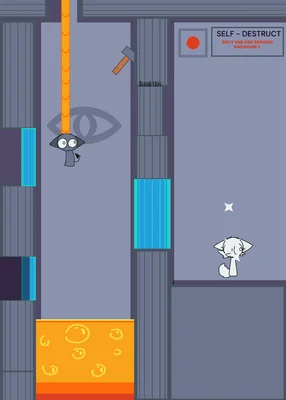 Save Gray from Wenda's Lava Chamber game cover