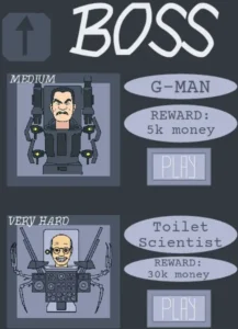 Skibidi Toilet War Brainrot EZ game screenshot 4