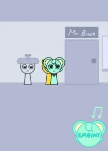 Sprunki: A Day In Moch's Life game screenshot 1