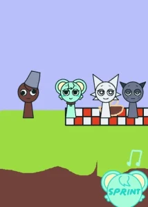 Sprunki: A Day In Moch's Life game screenshot 3