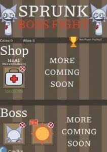Sprunki Boss Fight: Defeat Wenda game screenshot 2