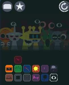Sprunki Incredibox (not for kids) game screenshot 1