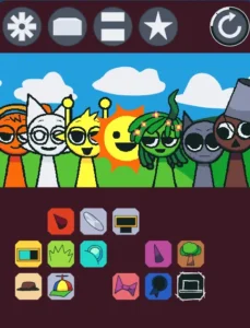 Sprunki Incredibox (not for kids) game screenshot 2