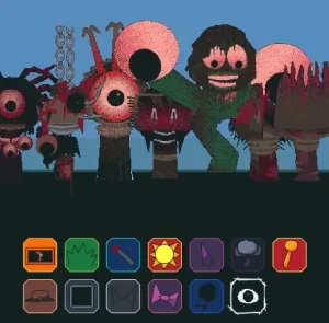 Sprunki Phase 7 Animated Remix game screenshot 2
