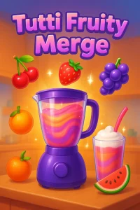 Tutti fruity merge game cover