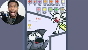 Wenda Feeds Gray Sprunki Body Parts!! game screenshot 1