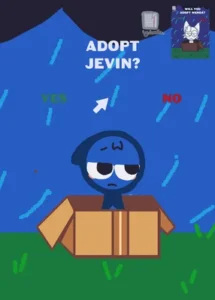 Will You Adopt Jevin? (Sprunki Pet) game cover