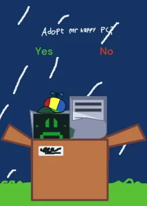 Adopt Fun Computer Sprunki? game cover