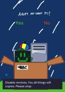 Adopt Fun Computer Sprunki? game screenshot 1