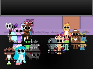 AY in Block Party! [ Dandy's World Takeover ] game screenshot 1