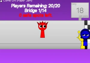 AY in Bridge Crossers but Sprunkies game screenshot 1