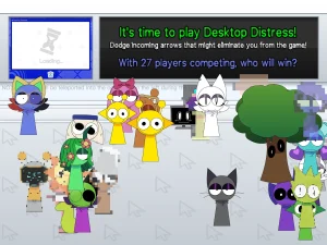 AY in Desktop Distress! but Pyramixed game screenshot 2