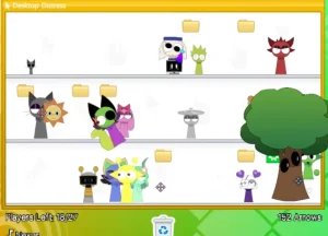 AY in Desktop Distress! but Sprunkies game screenshot 1