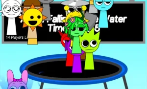 AY in Don’t Fall Off the Trampoline Games collection cover