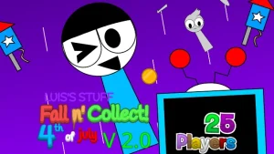 AY in Fall n' Collect! Sprunki game cover