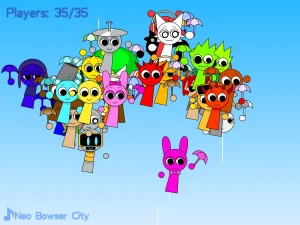 AY in Fall n' Collect! Sprunki more characters! game screenshot 4