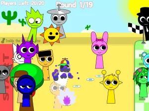 AY in Minefield Run! Sprunkies game screenshot 4