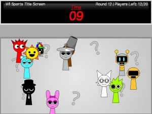AY in Spot the Sneak! Sprunkies game screenshot 2