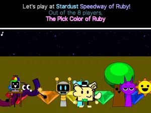 AY in Stardust Speedway of Ruby game screenshot 1