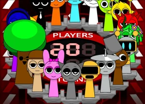 AY in Tick Drop! Croise edition but Sprunkies game screenshot 2