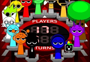 AY in Tick Drop! Croise edition but Sprunkies game screenshot 3