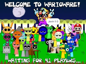 AY in WarioWare! but Sprunkies game screenshot 1