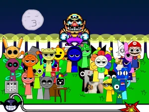 AY in WarioWare! but Sprunkies game screenshot 3