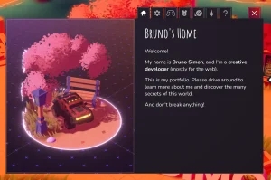 Bruno Simon game screenshot 2