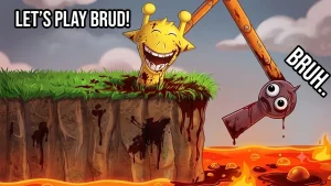 Save BRUD SPRUNKI From SIMON game cover